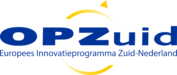 Logo van OPZuid Europees Innovatieprogramma Zuid-Nederland