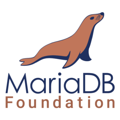 Logo van MariaDB Foundation