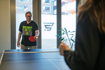 Home 9 tafeltennissen op kantoor